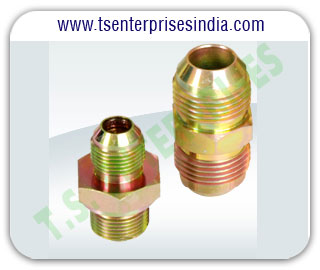 Hydraulic Adaptors Hydraulic Union Hydraulic hose pipe Hex Nipple Hydraulic Hose Pipe Fitting Adaptors manufacturers suppliers in india punjab ludhiana