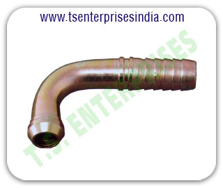 Hydraulic Bends 90 degree Hydraulic Female Bends 45 degree Hydraulic hose pipe fitting Bends manufacturers suppliers in india punjab ludhiana
